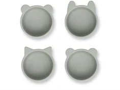 Liewood dove blue skåle Malene silikone (4-pack)